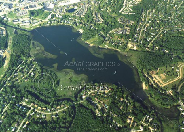 Green Lake in Oakland County, Michigan